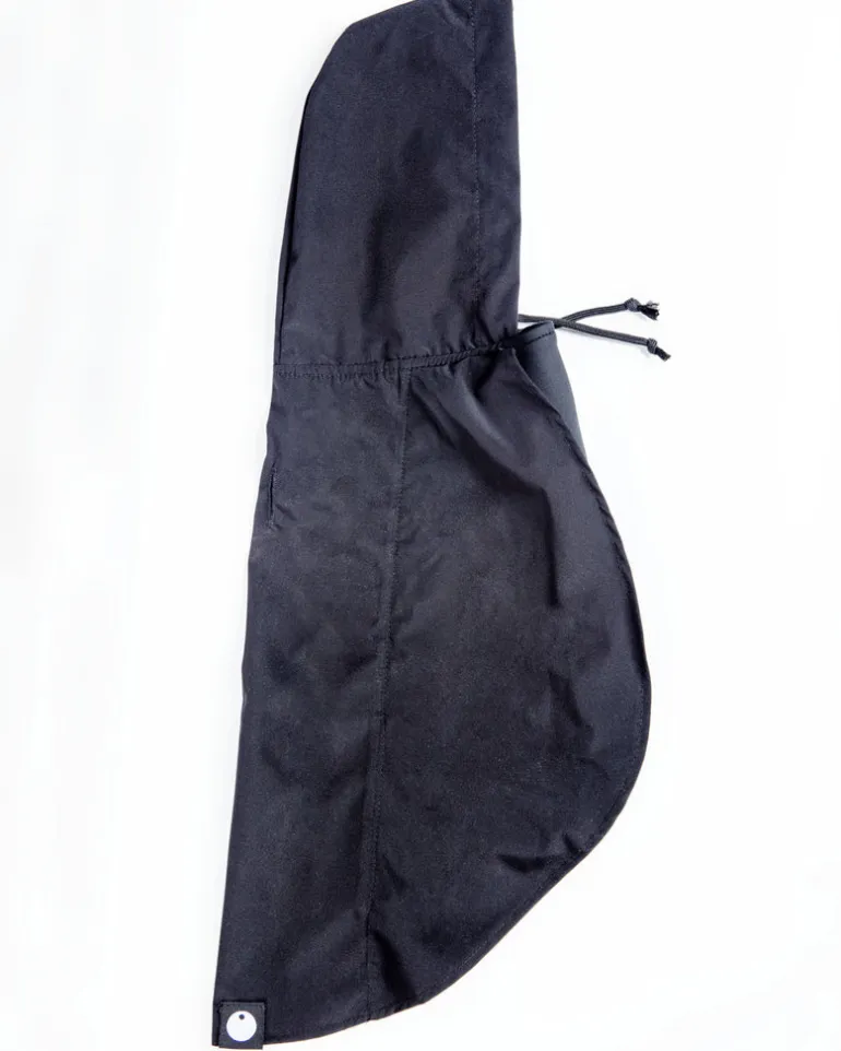 Action Jacket Pull-On Raincoat in Black (Made in the USA)
