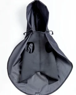 Action Jacket Pull-On Raincoat in Black (Made in the USA)