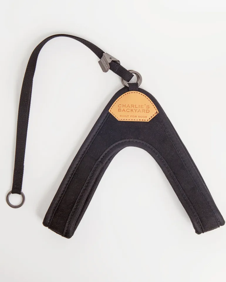 Adjustable Easy Dog Harness in Black