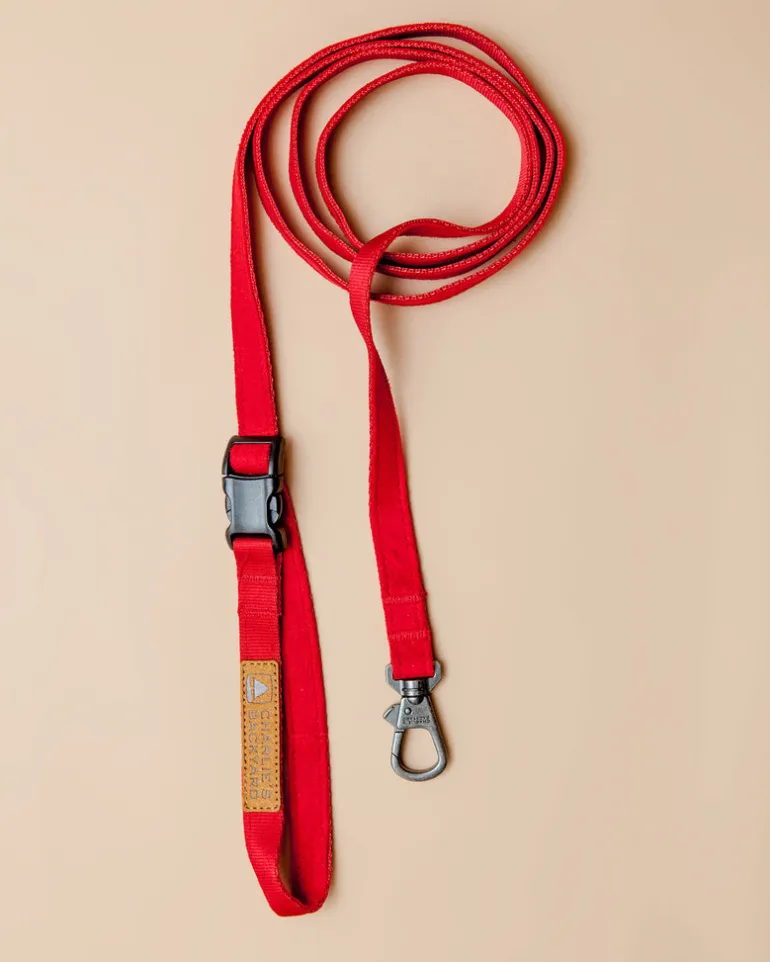 Adjustable Easy Dog Leash in Red