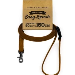 Adjustable Easy Dog Leash in Tan