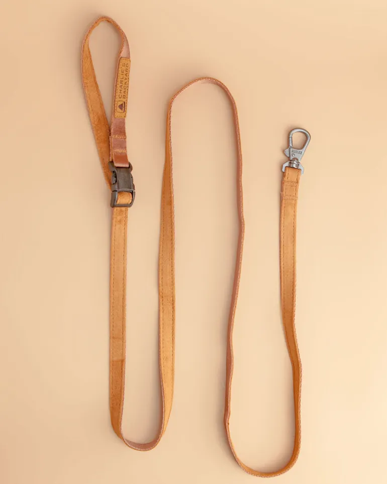 Adjustable Easy Dog Leash in Tan