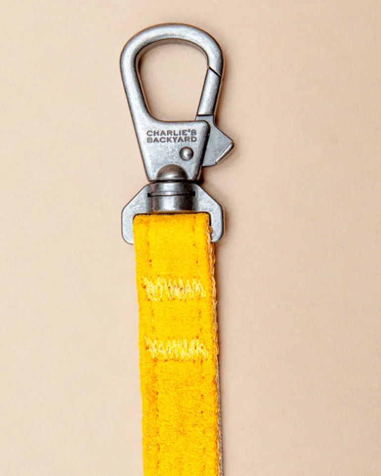 Adjustable Easy Dog Leash in Yellow