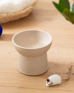 Albie Bamboo Cat Bowl