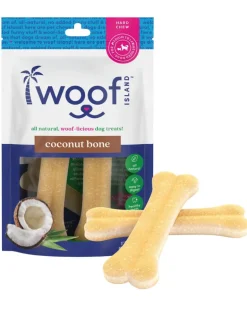 All Natural Coconut Dog Bone Treat (2-Pack)