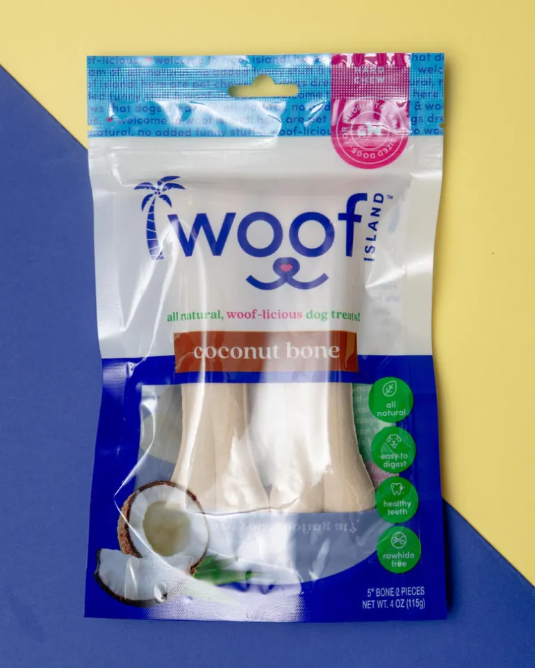 All Natural Coconut Dog Bone Treat (2-Pack)