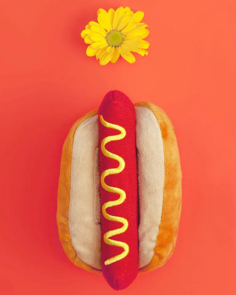 American Classic Hot Diggy Dog Plush Toy