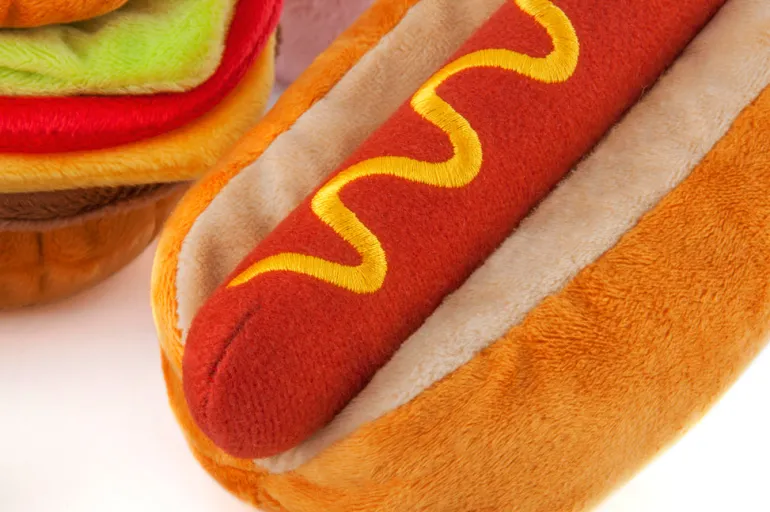 American Classic Hot Diggy Dog Plush Toy