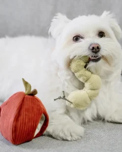 Apple Interactive Snuffle Dog Toy