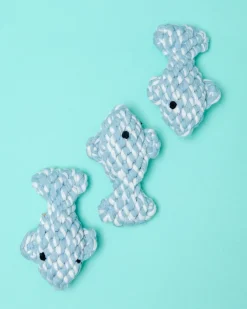 April the Fish Sustainable Handmade Nautical Dog Rope Toy