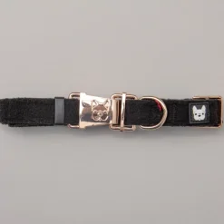Aquafleece Water Repellant Dog Collar in Black (FINAL SALE)