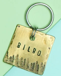 Aspen Custom Dog ID Tag (Custom/Drop-Ship) (Made in the USA)