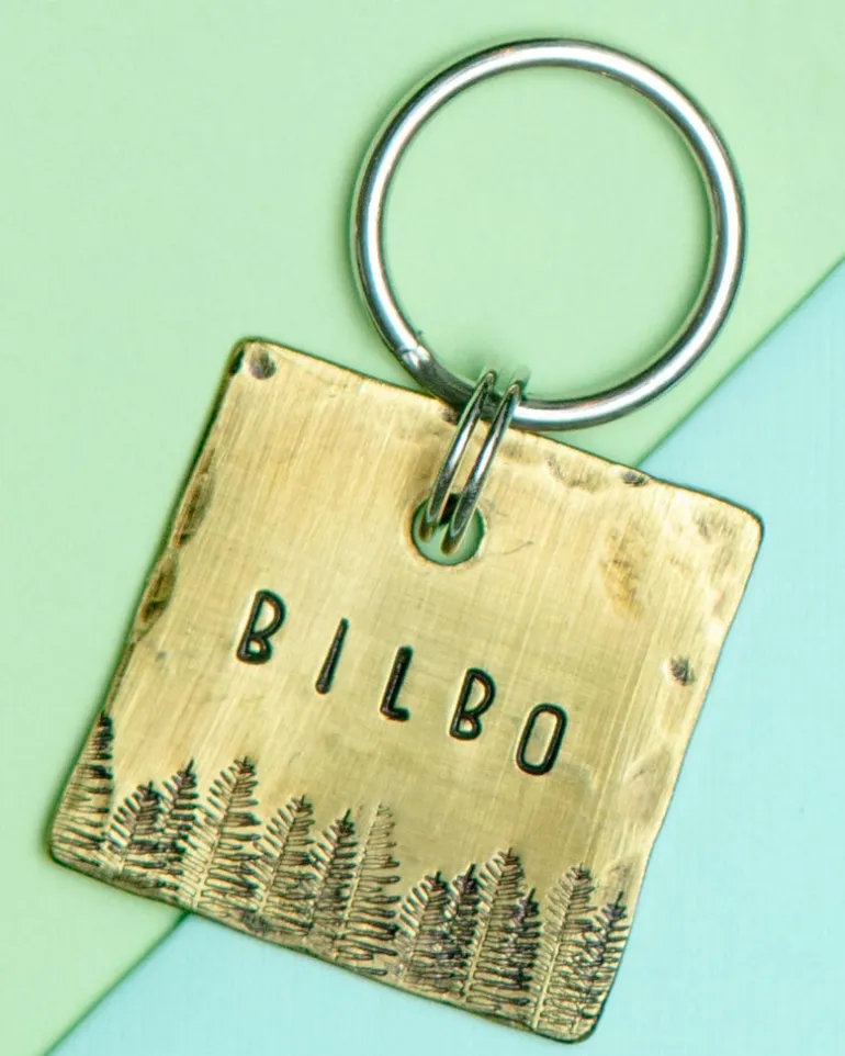 Aspen Custom Dog ID Tag (Custom/Drop-Ship) (Made in the USA)