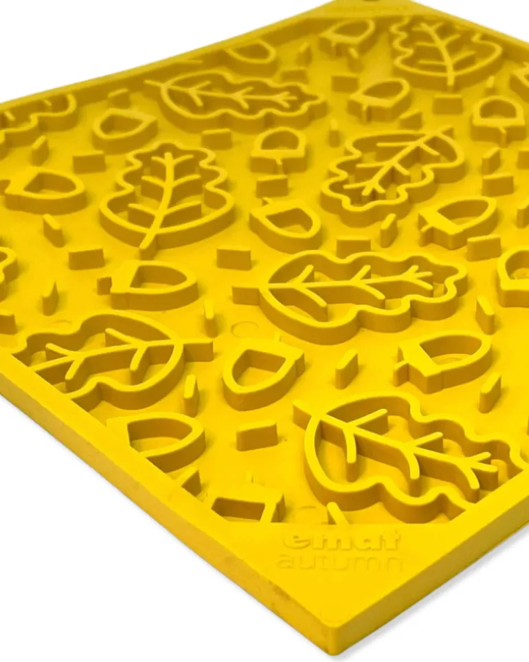 Autumn Leaves Dog Lick Mat (Made in the USA) (FINAL SALE)