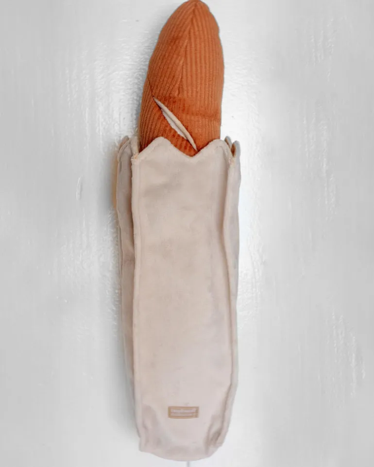 Baguette Nosework Squeaky Dog Toy