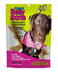 Belly Bones Dog Chews in Yogurt Flavor