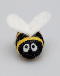 Berta the Honeybee & Sisters Wool Dog & Cat Toy Set