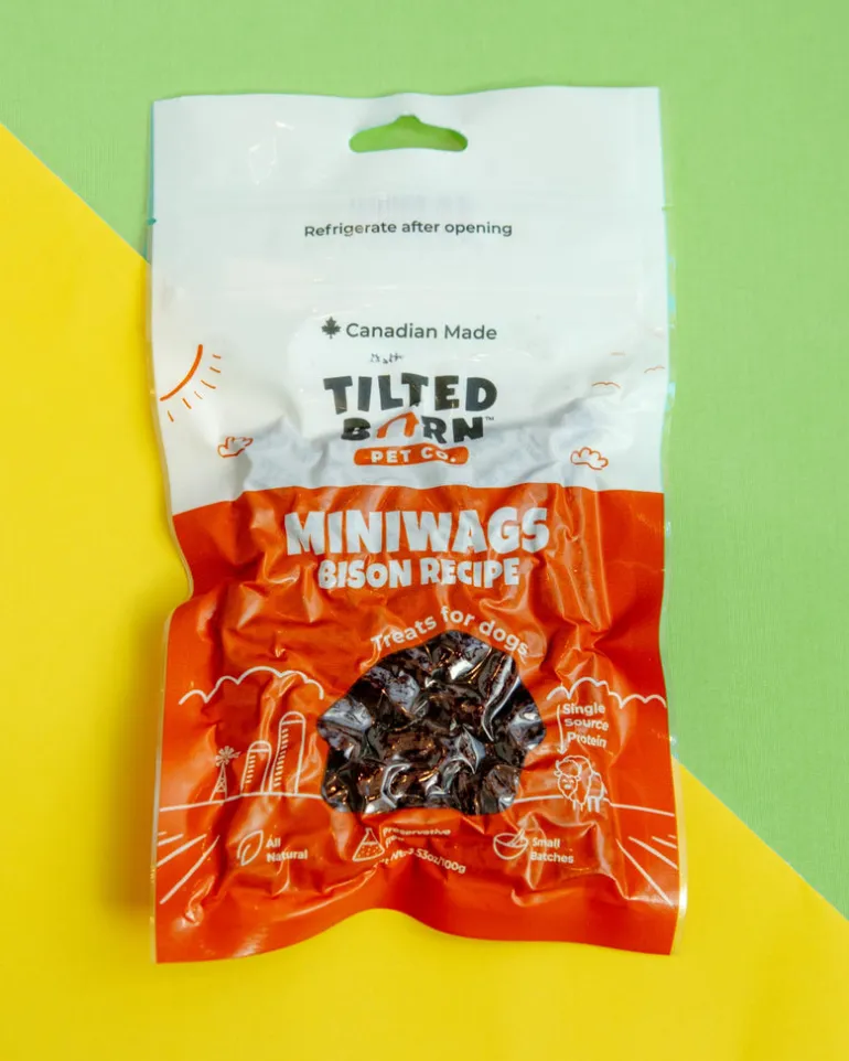 Bison Mini Wags Dog Treats