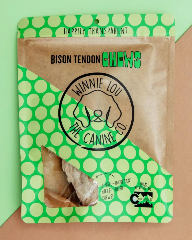 Bison Tendon Dog Chews