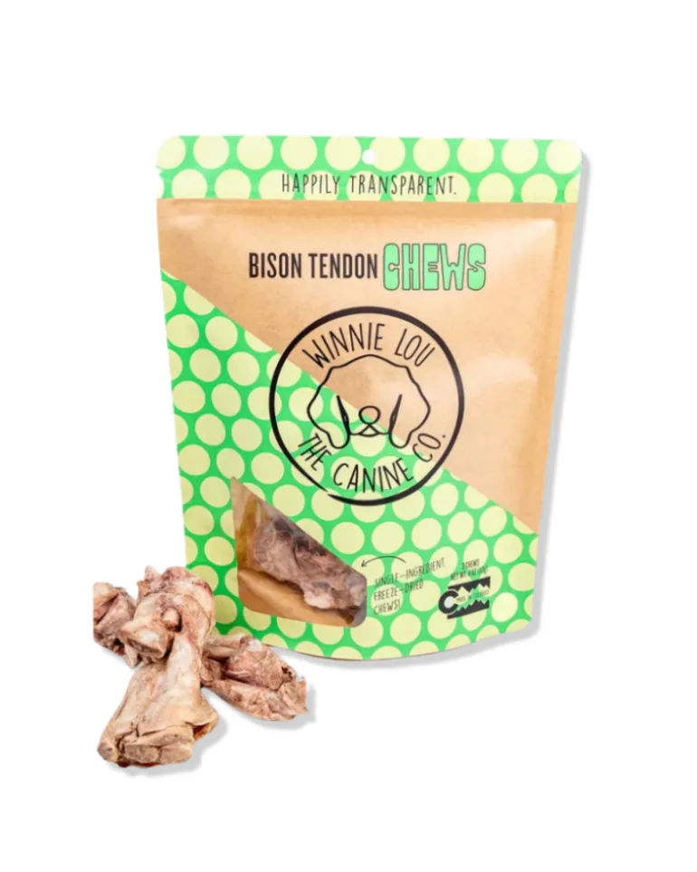Bison Tendon Dog Chews