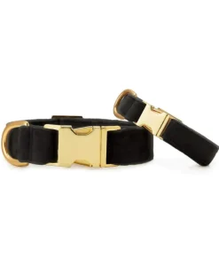 Black Velvet Dog Collar (Made in the USA) (FINAL SALE)