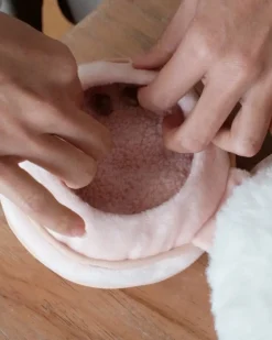 Blush Burrow + Snuffle Dog Toy