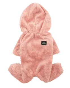 Boa Fleece Onesie for Dogs - French Bulldog Fit (in Blue, Pink, Ivory, or Grey) (FINAL SALE)
