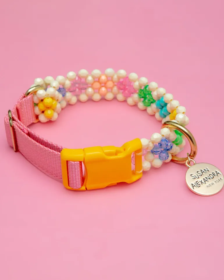 Broadway Beaded Dog Collar in Matinee (Made in the USA)