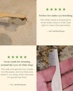 Brush on Me Pet Facial & Eye Comb