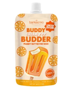 Buddy Budder Peanut Butter Squeeze Pack for Dogs (Made in the USA)