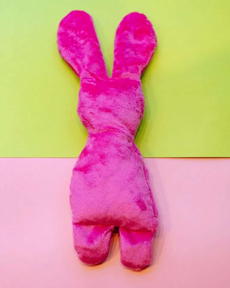 Bunny Kicker Plush Catnip Toy