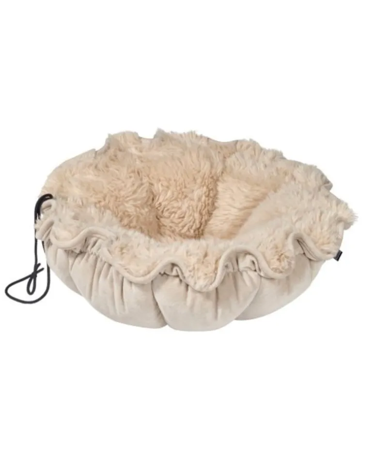 Buttercup Reversible Pet Bed in Fluffernutter (DIRECT-SHIP)