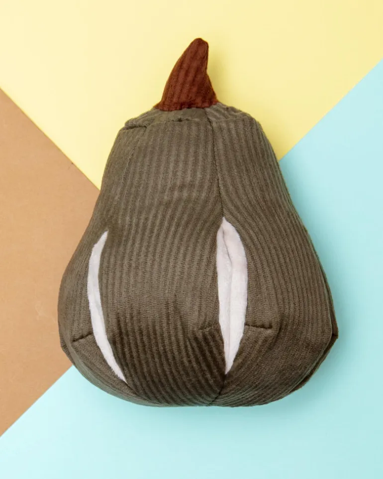 Butternut Squash Squeaky Nosework Interactive Dog Toy