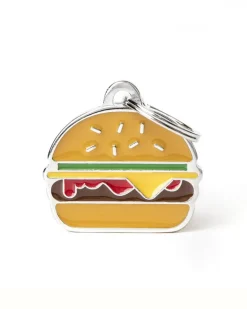 Buy Me a Burger Custom Pet ID Tag