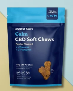 Calm CBD Dog Soft Chews in Chicken Flavor