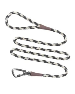 Carabiner Leash in Sandstone & Black (Made in the USA)
