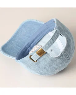 Cavalier Embroidered Denim Hat