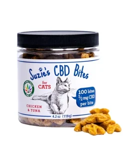 CBD Chicken & Tuna Cat Treats (1/2mg)
