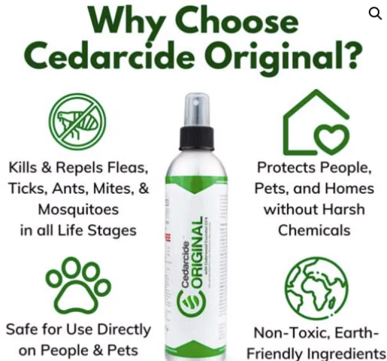 Cedarcide Original Natural Bug & Tick Spray
