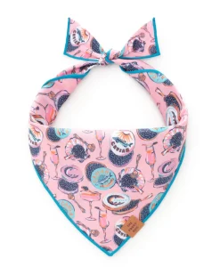 Champagne & Caviar Dog Bandana (Made in the USA)