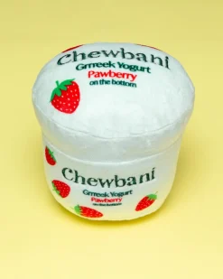Chewbani Greek Yoghurt Plush Squeaky Dog Toy