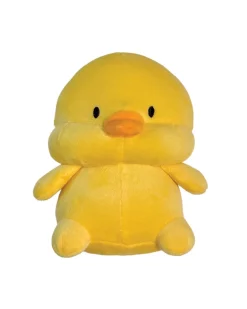 Chick Marshmallow Squisher Squeaky Plush Dog Toy