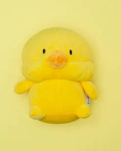 Chick Marshmallow Squisher Squeaky Plush Dog Toy