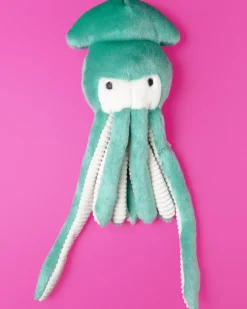 Claude Squid Squeakerless Plush Dog Toy