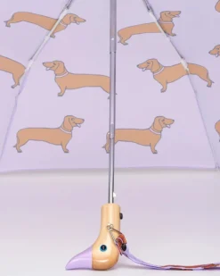 Compact Eco-Friendly Umbrella (in Doxie, Frenchie, Corgi, Matisse, Arty Cats)