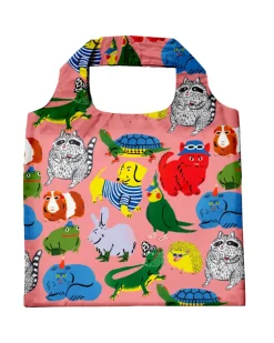 Cool Critters by Kristina Micotti Art Sack (Reusable Tote Bag)