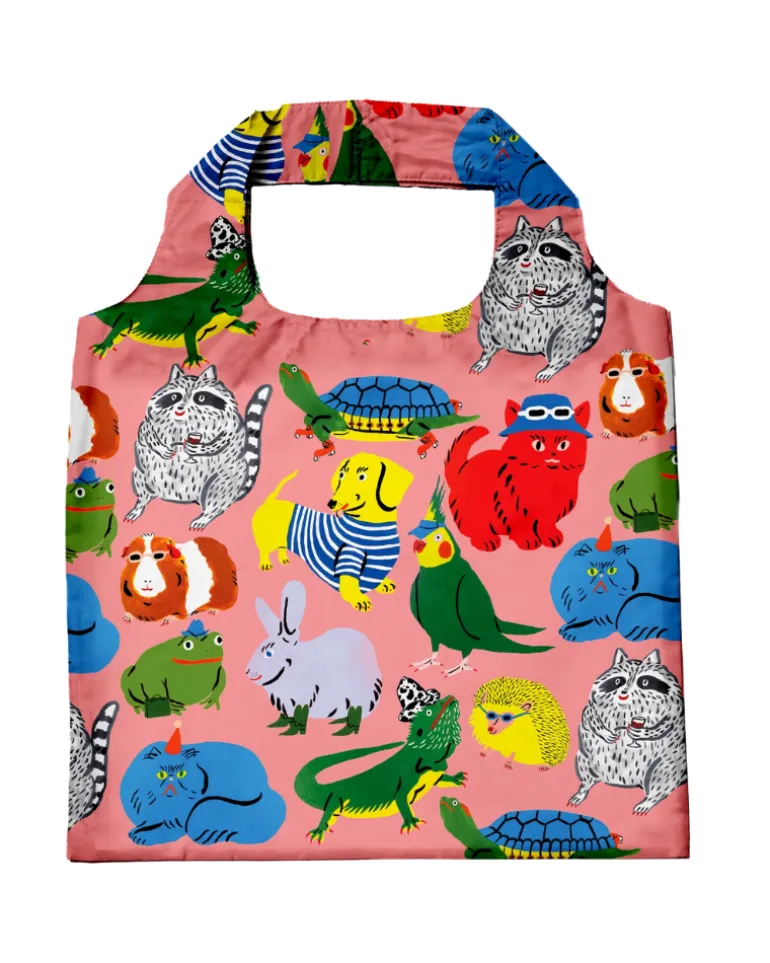 Cool Critters by Kristina Micotti Art Sack (Reusable Tote Bag)