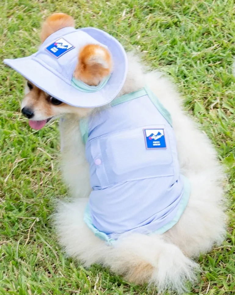 Cooling Dog Tank Top in Lavender