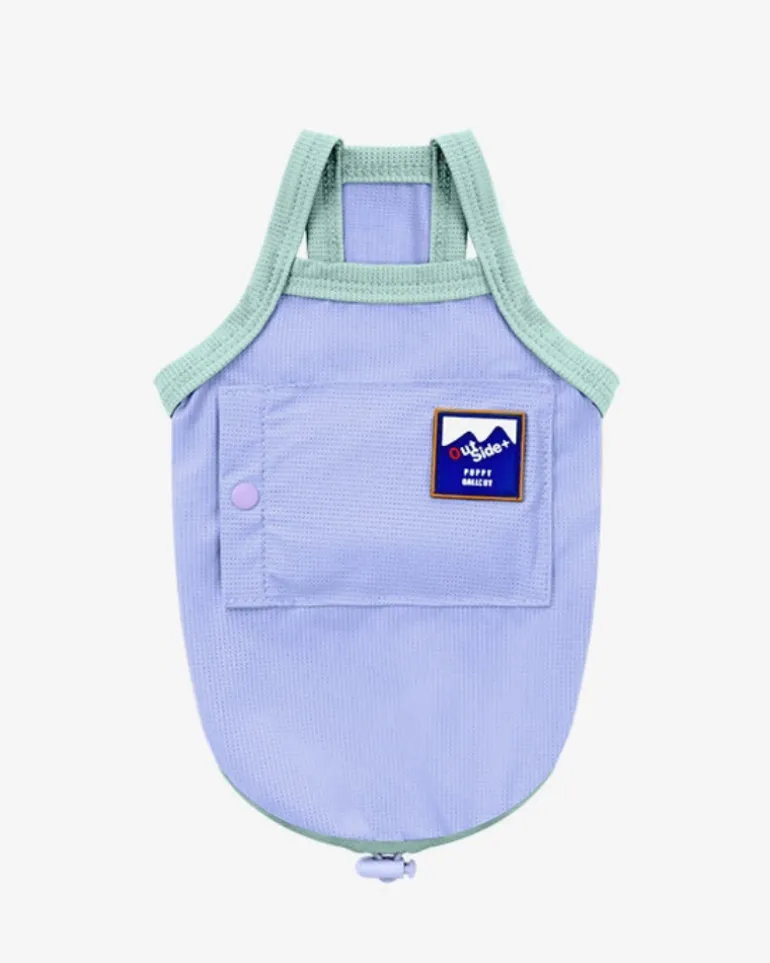 Cooling Dog Tank Top in Lavender
