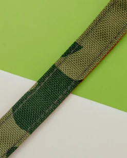 Cordura Dog Step-In Harness in Camo & Neon Orange (Made in the USA)